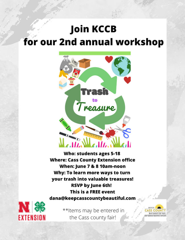 KCCB trash to treasure flier