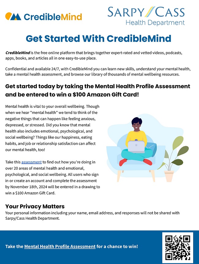 CredibleMind Launch Flyer
