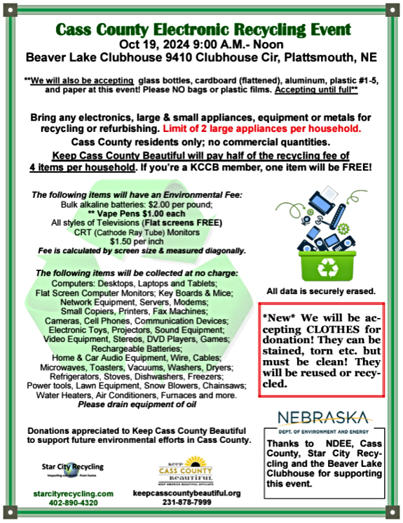 2024 07 31 KCCB BL electronic recycling