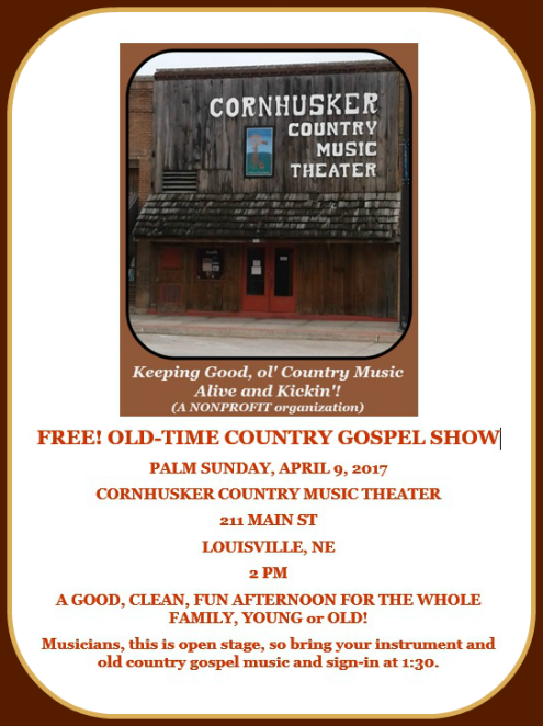 2017 04 05 CCMT gospel show