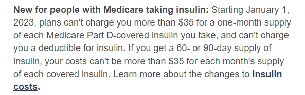 2022 10 12 MEDICARE insulin info