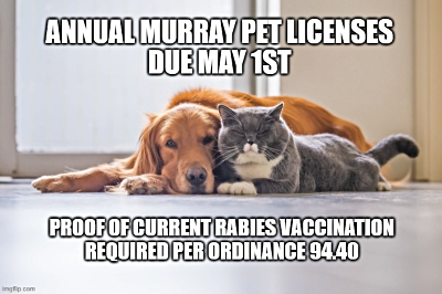 2023 04 12 MRY PET LICENSES DUE MAY 1ST