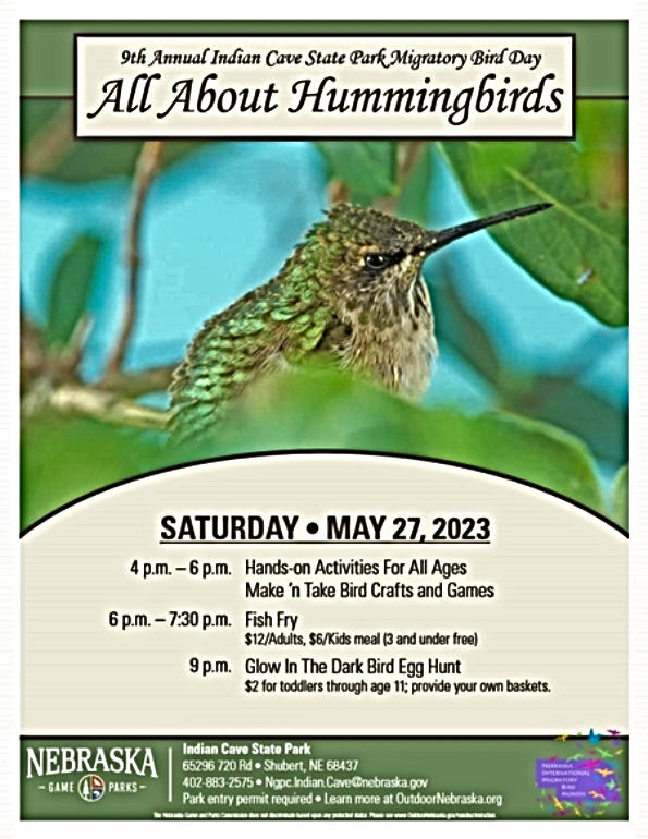 2023 05 24 INDIAN CAVE Hummingbirds