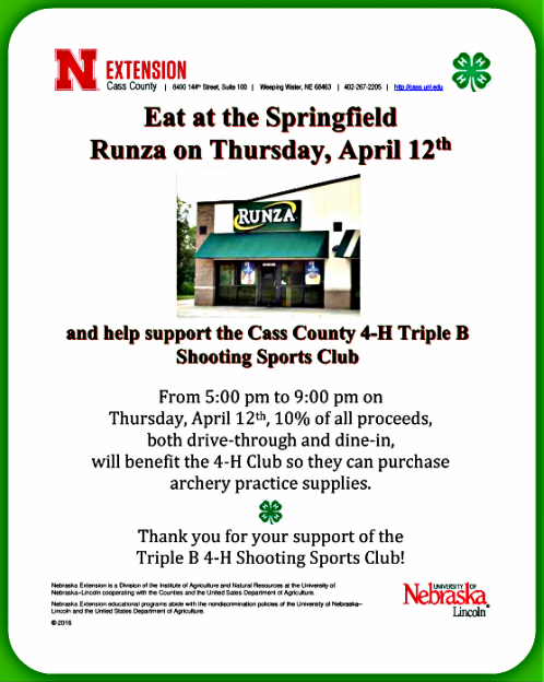 2018 04 11 4 H TripleB Fundraiser April 12
