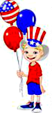 patriotic boy