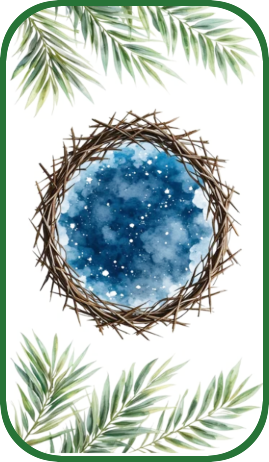2026 03 25 PALM SUNDAY Crown of Thorns