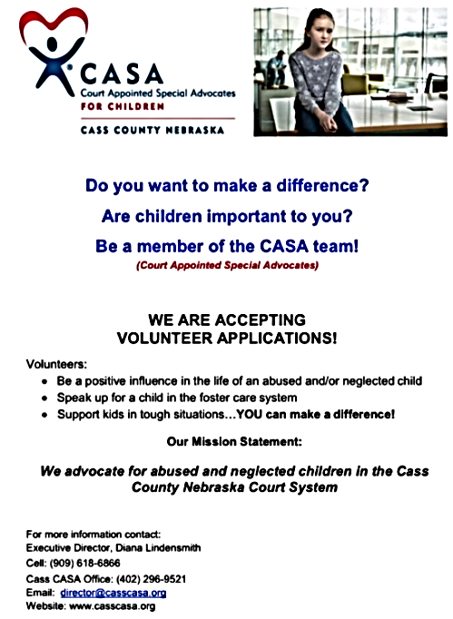 2020 09 16 CASA needs volunteers