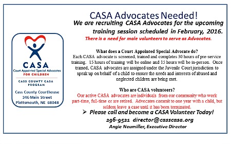 CASA training for Feb 2016 Flyer