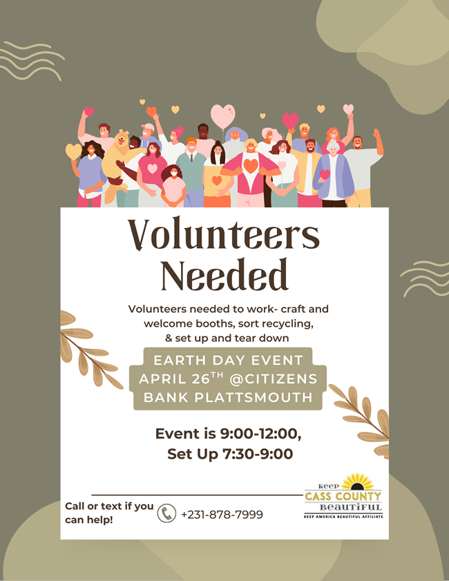 Volunteers Needed KCCB