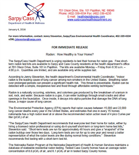 2016-01-06 Sarpy-Cass_Radon