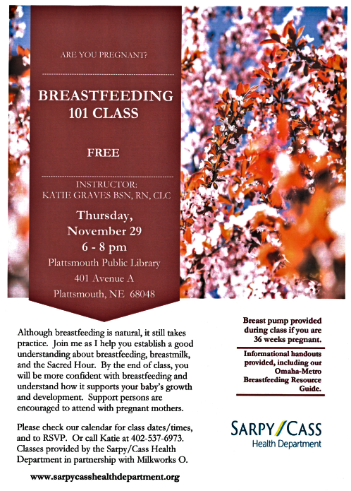 2018 10 24 SARPY CASS breastfeeding