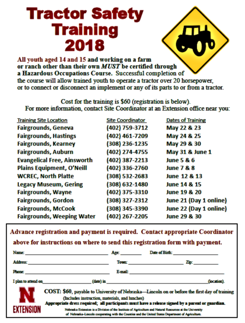 2018 05 16 WW UNL EXT TRACTOR SAFETY 1