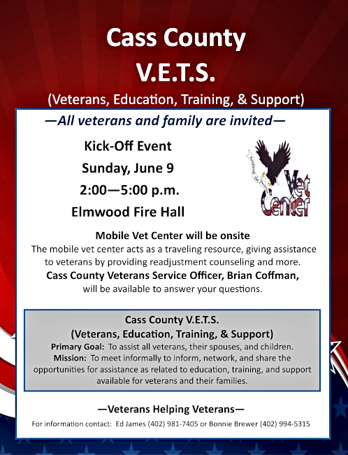 2019 05 01 CASS CO VETS