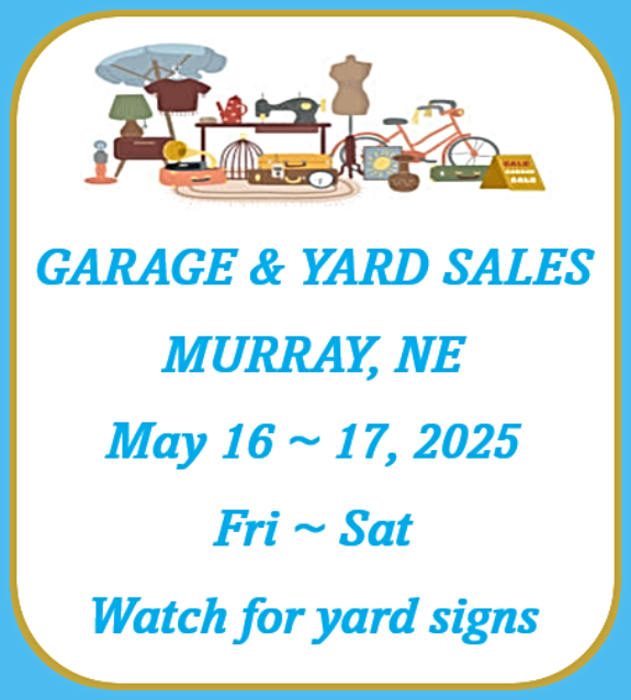 2025 04 02 Murray Garage Sales