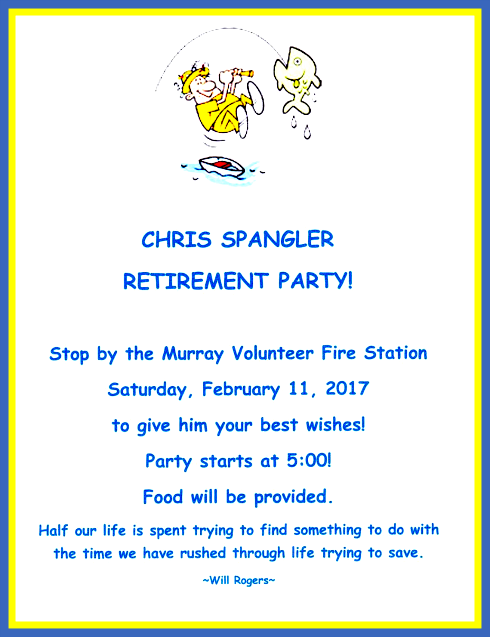 2017 02 01 CHRIS SPANGLER RETIRE