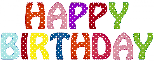 HAPPY BIRTHDAY POLKA DOT