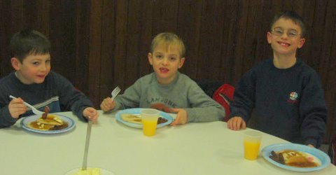 02-16-2010_Wesley_Grant__Kyle_Nickels_enjoying_a_pancake_supper