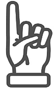 FINGER POINTING UP 1