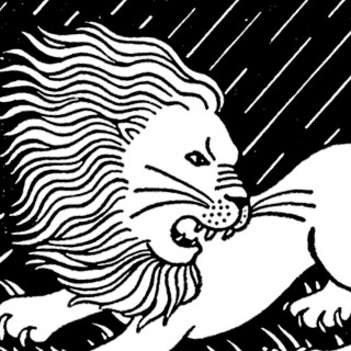 Vintage March Lion