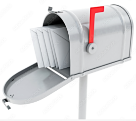 WHITE MAILBOX 1