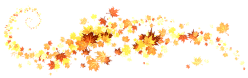 autumn leaf page divider r