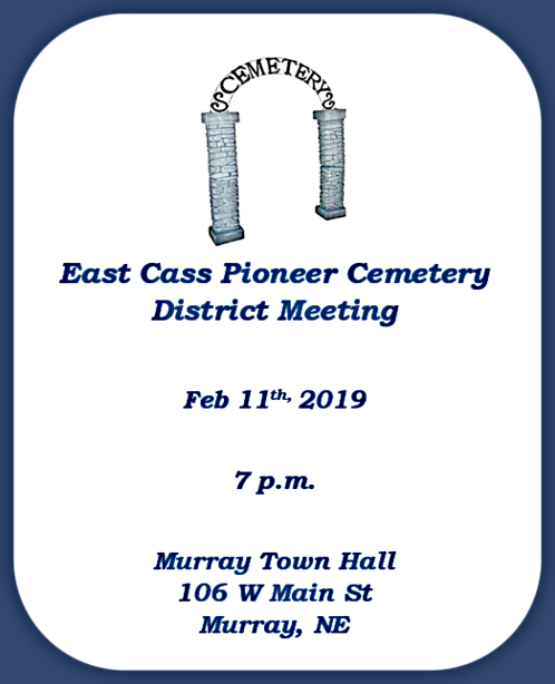 2019 01 30 ECC Cemetery Meeting 1