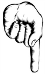 2016 01 27 Finger Point down