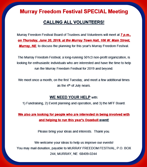 2019 06 19 MFF SPECIAL MTNG 1
