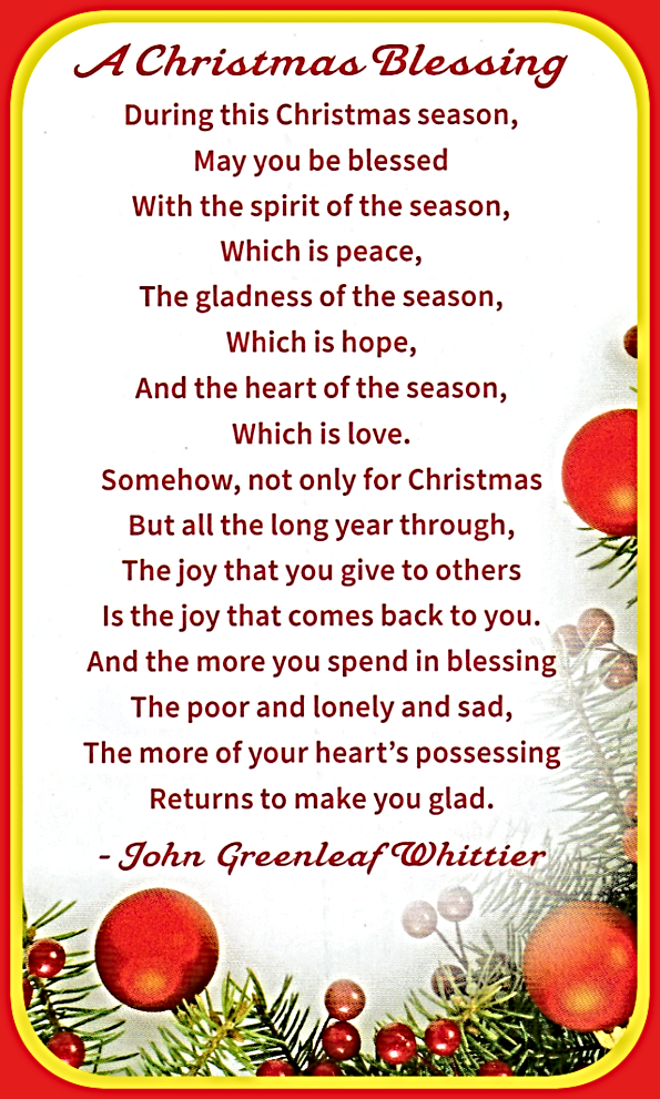 2025 11 07 CHRISTMAS QUOTE PUT IN XMAS CARDS