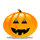 excited jack o lantern