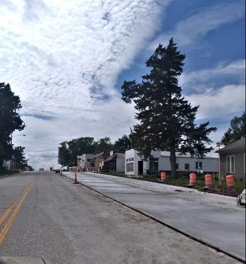 2020 07 30 looking west from Main St at Latta Ave Murray NE