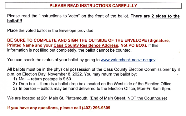 2022 11 02 VOTER BALLOT INSTRUCTIONS