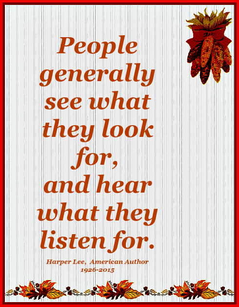 2016 10 12 Harper Lee quote