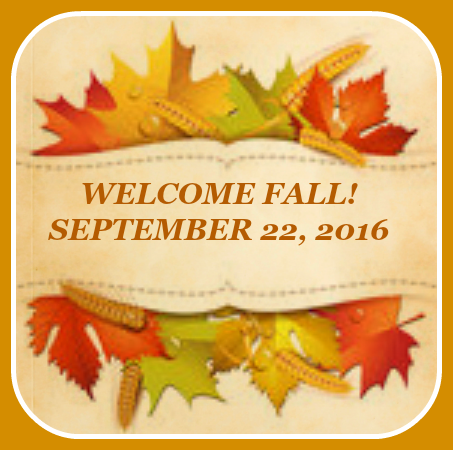 welcome fall