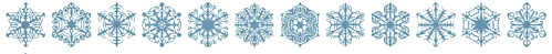 snowflake border merry Christmas