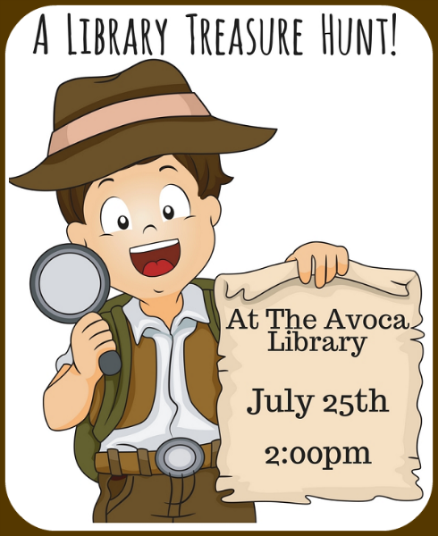 2017 07 19 AVO Library Treasure Hunt fb