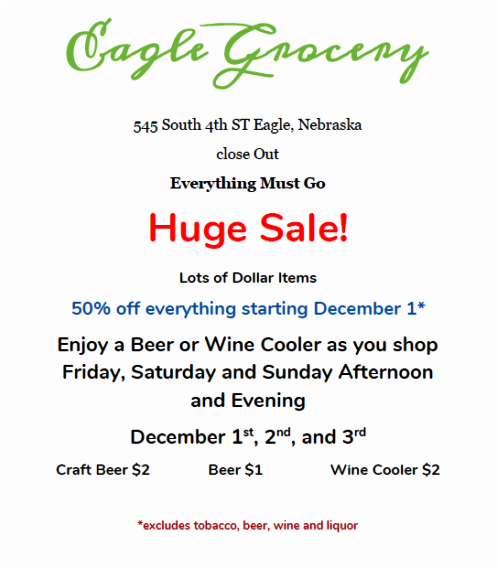 2017 11 29 EGL Grocery sale