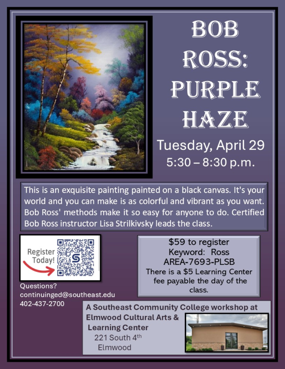 2025 03 12 Bob Ross Purple Haze April 2025 1