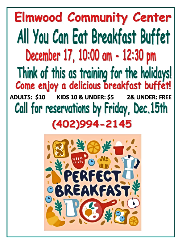 2023 12 13 ELM Community Center Breakfast 12 2023