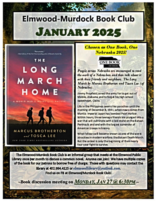 2025 01 08 ELM Library BOM Long March Home
