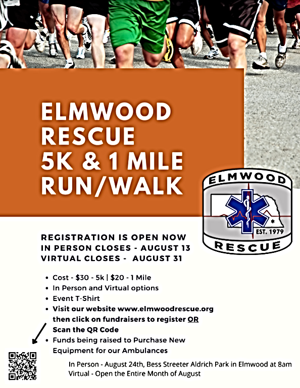 2024 07 10 ELM Rescue 5K run walk