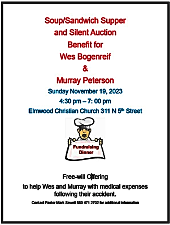2023 11 08 ELM CHRISTIAN CH Benefit Bogenreif and Peterson 1