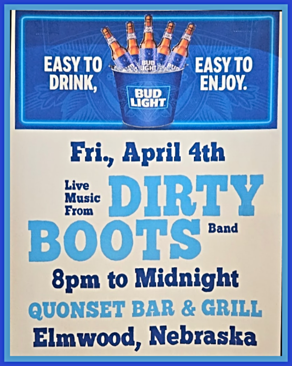 2025 03 26 ELM QUONSET Dirty Boots Band