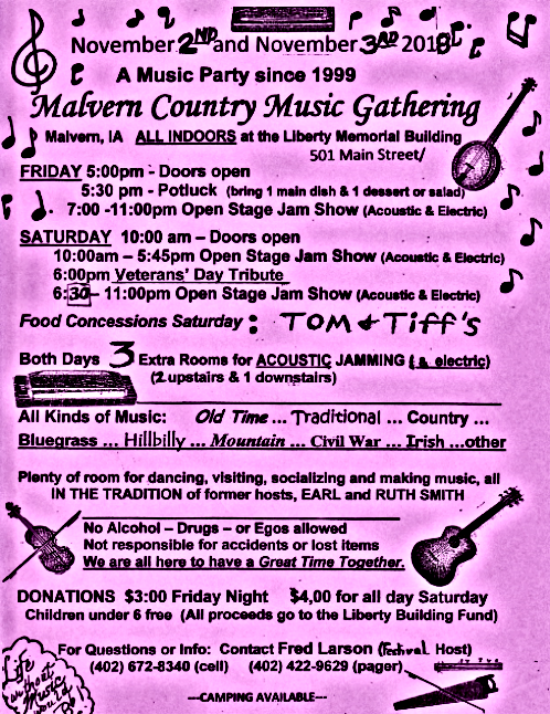 2018 10 17 MALVERN MUSIC FEST 1