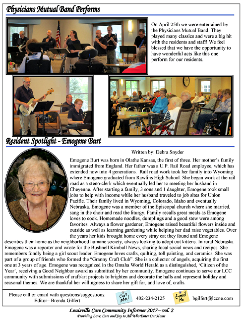 2017 05 10 LSV LCC Newsletter 2