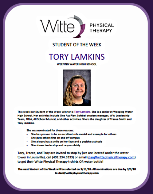 2018 02 28 LSV Witte SOTW Lamkins