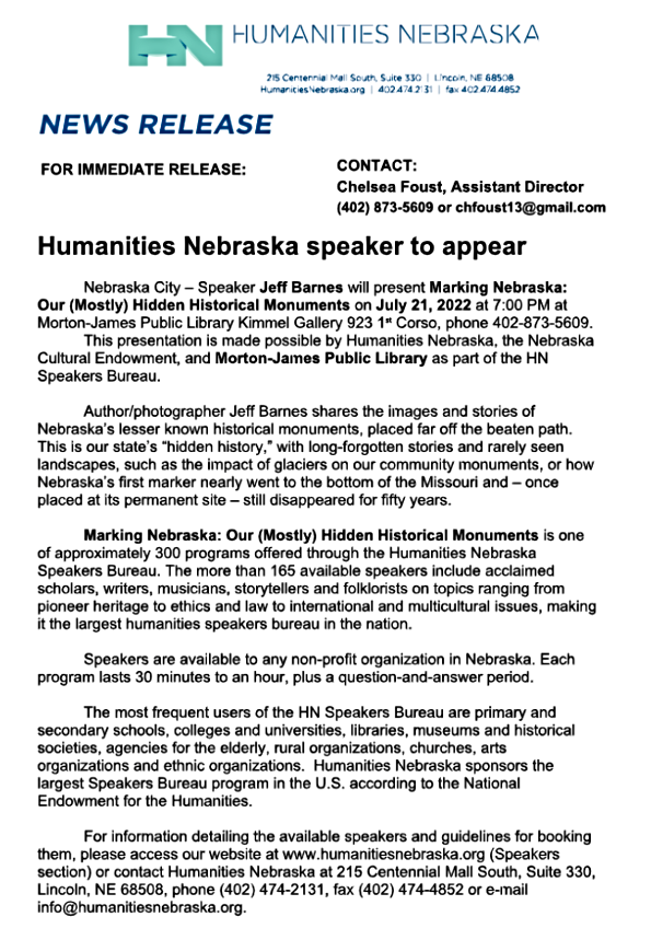 2022 07 20 NC LIBRARY SPEAKER
