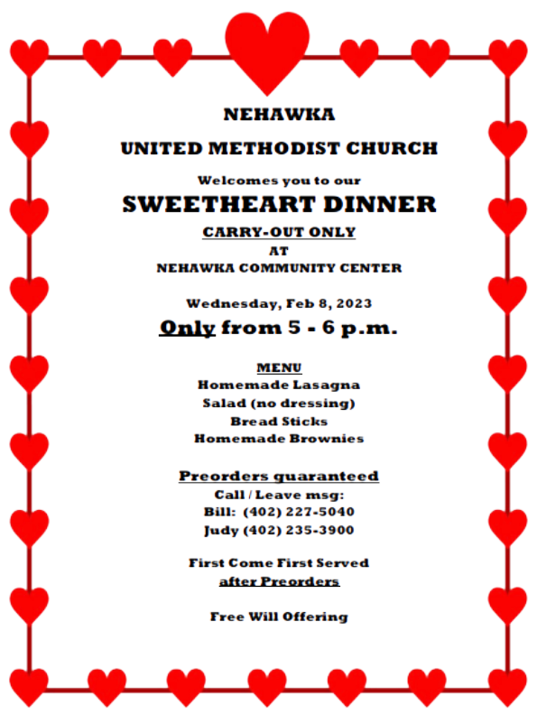 2023 01 25 NEH UMC Sweetheart Dinner 1