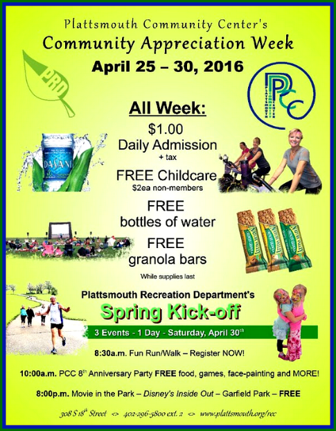 2016 04 13 PLT Comm Cntr appreciation wk