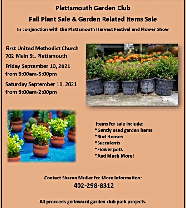 2021 09 01 PLT Fall Plant Sale